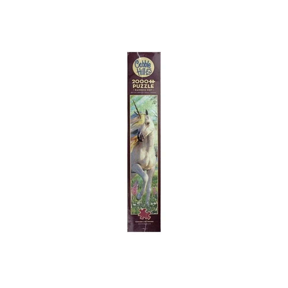 UNICORN & FRIENDS DAVID PENFOUND COBBLE HILL PUZZLE 2000 Pc Poster Mythical